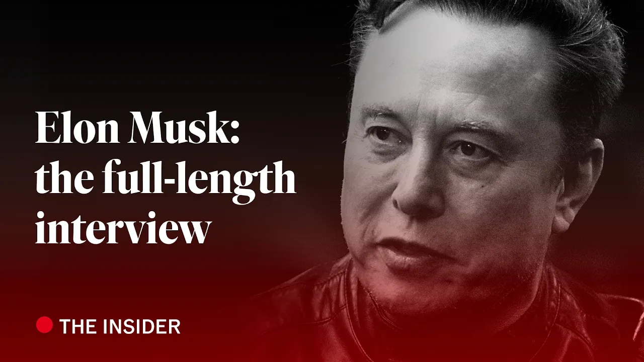 The full-length interview with Elon Musk | The Economist — The Economist