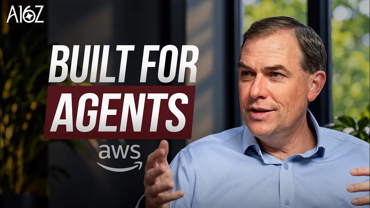 Building the Cloud for AI Agents | AWS CEO Matt Garman — a16z