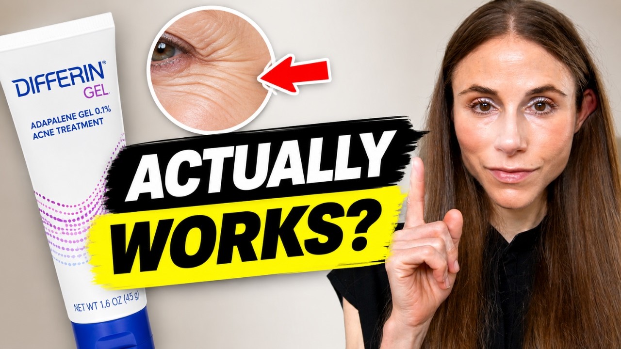 Can Adapalene Really Prevent Wrinkles? Dermatologist Q&A — Dr Dray