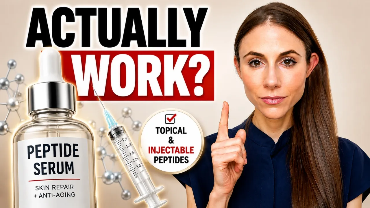 Peptides for Skin: Which Ones Actually Work? Dermatologist Explains — Dr Dray
