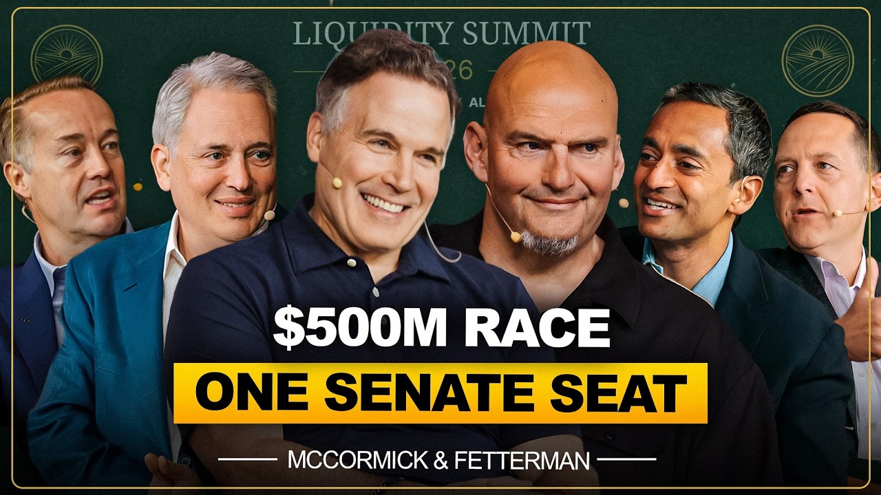 Senators John Fetterman and Dave McCormick: Bipartisanship, Money in DC, Datacenters, Graham Platner — All-In Podcast
