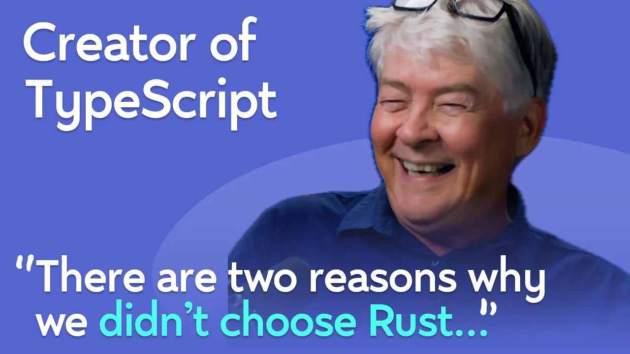 Creator of TypeScript: 10x Faster Typescript, Why AI Won't Replace SWEs | Anders Hejlsberg — Ryan Peterman