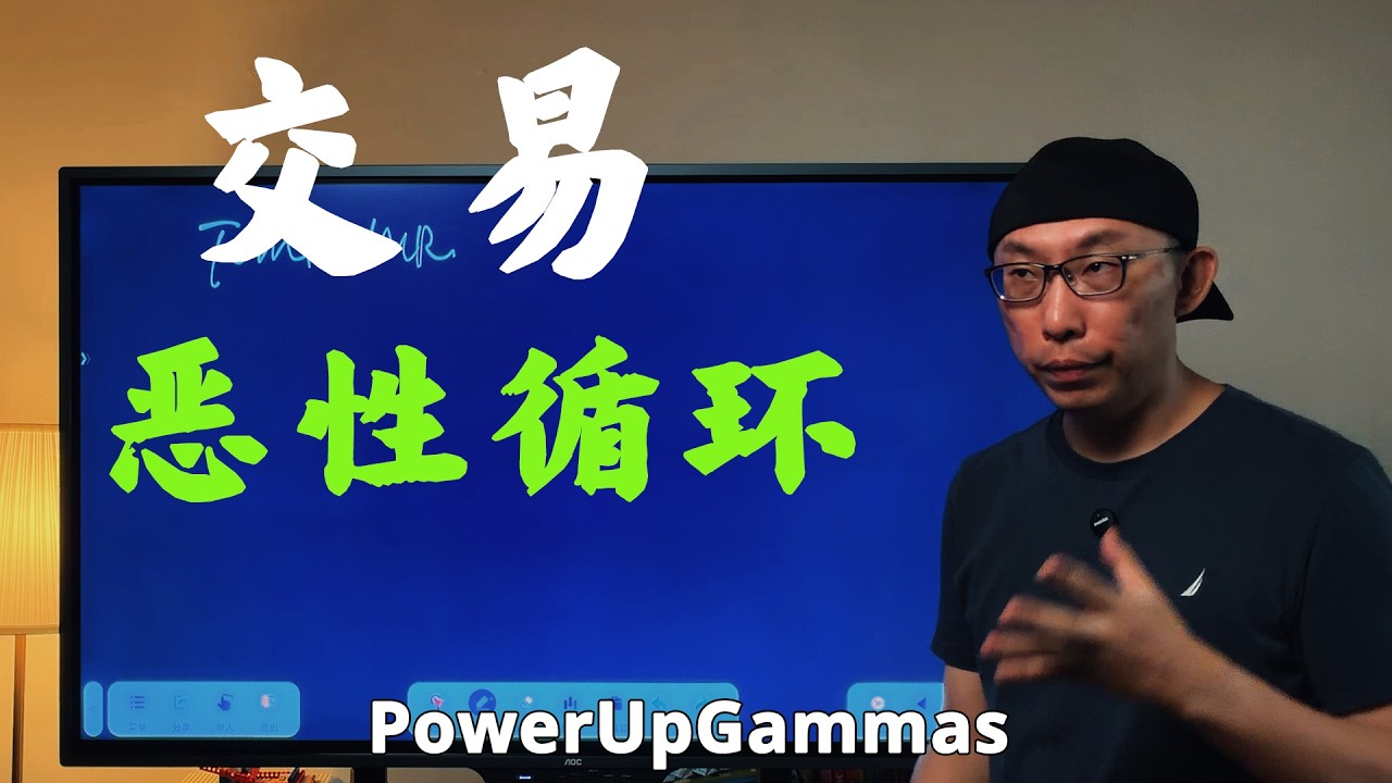 策略开始一段回撤，交易者进入恶性循环 — PowerUpGammas