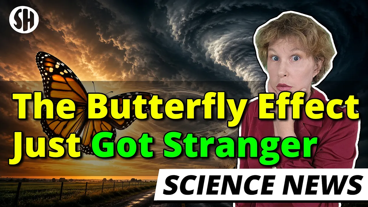 The Butterfly Effect is Much Stranger Than We Thought — Sabine Hossenfelder