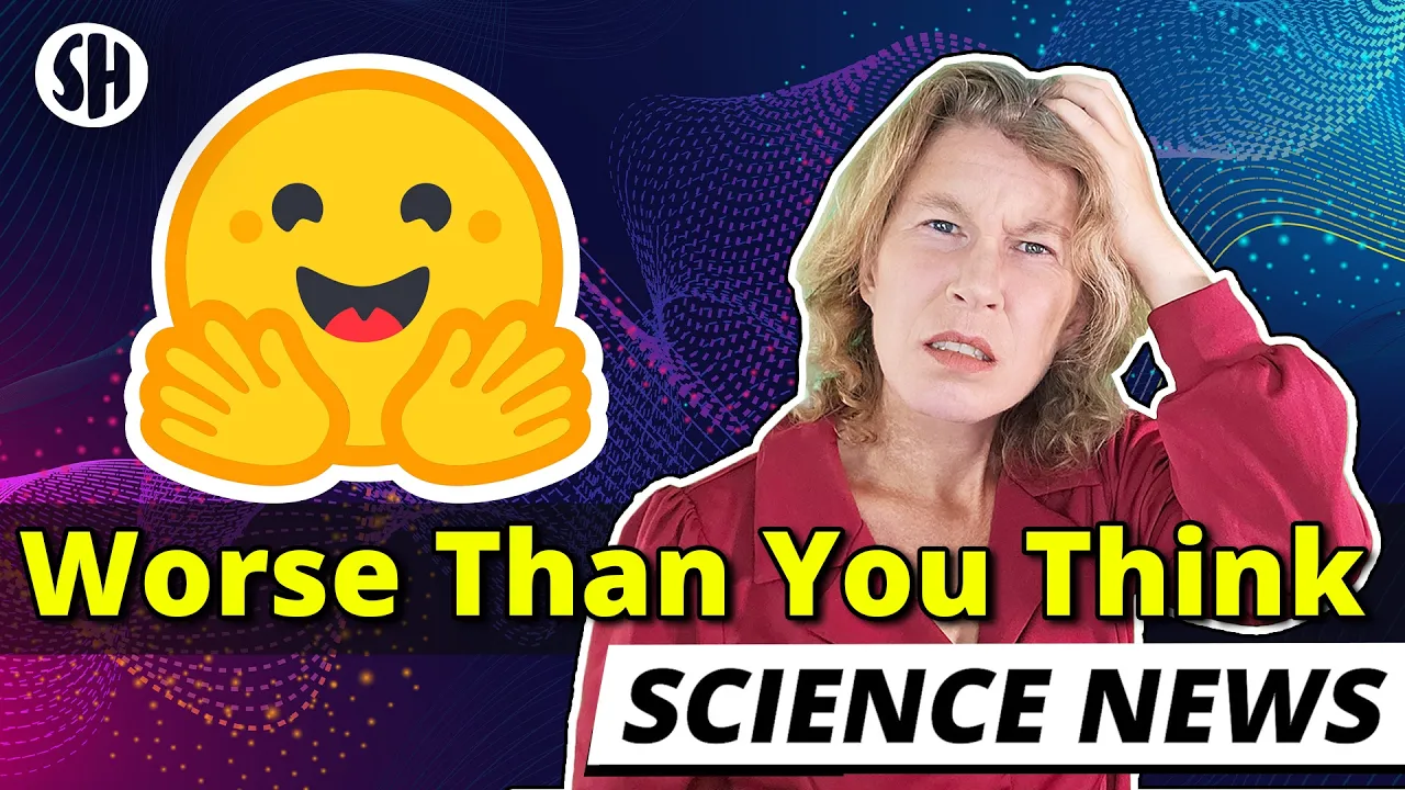 Hugging Face Revealed AI’s Biggest Problem — Sabine Hossenfelder