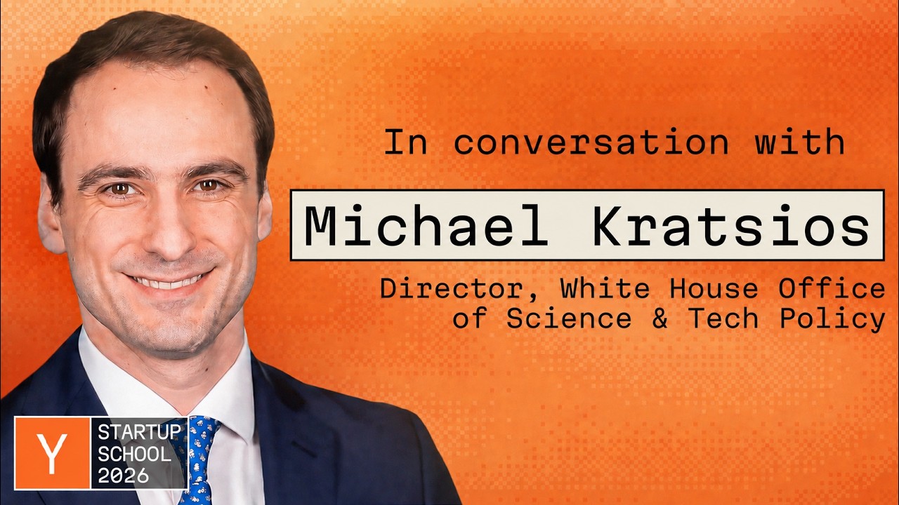 Michael Kratsios: Inside the White House's AI Strategy — Y Combinator