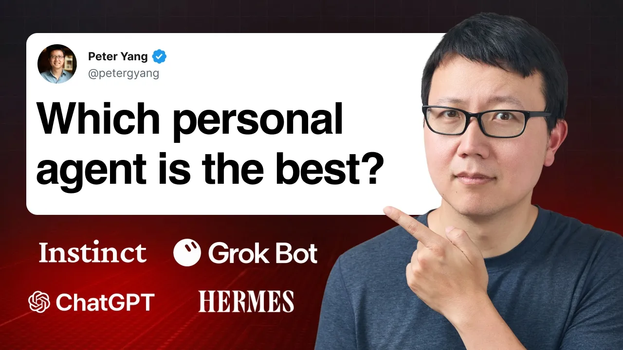 Instinct vs Grok Bot vs ChatGPT vs Hermes: Which AI Agent Can You Trust? — Peter Yang