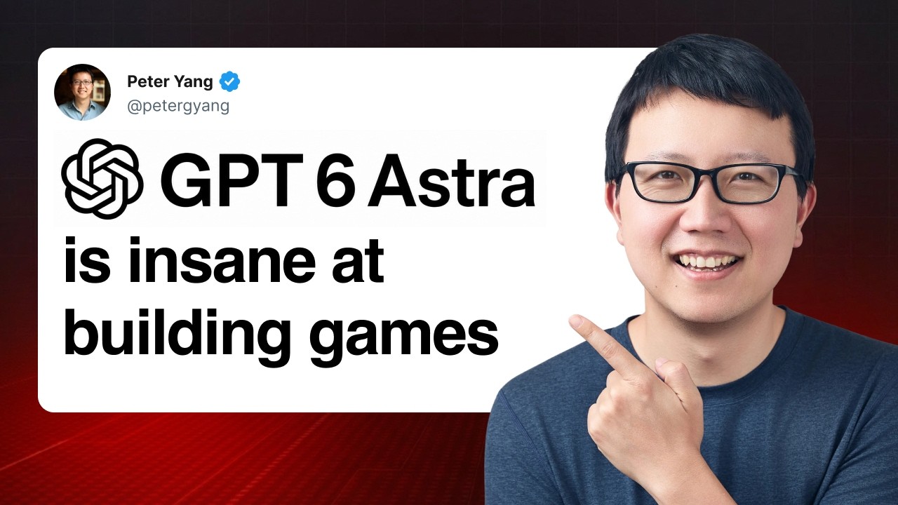 GPT 6 Astra is the Best Model for Building Games (4 Real Examples) — Peter Yang