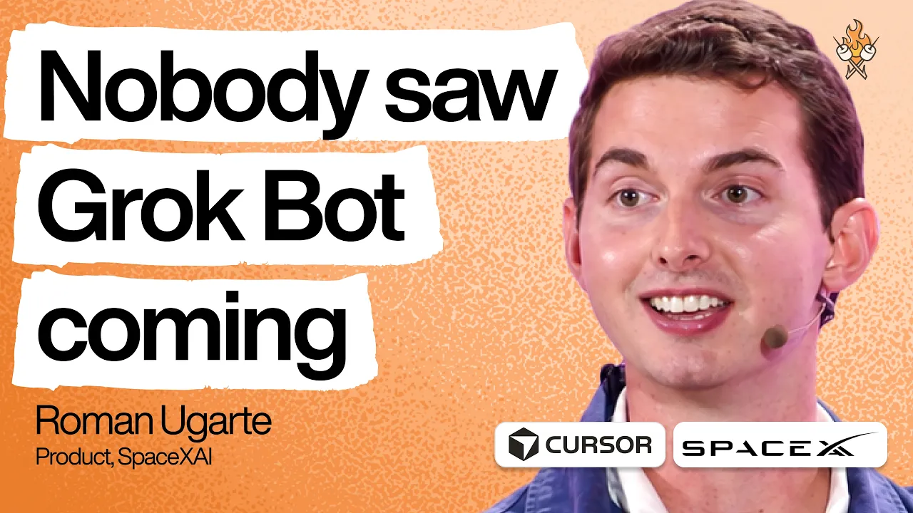 How we built Grok Bot in a month | Roman Ugarte (SpaceXAI) — Lenny's Podcast