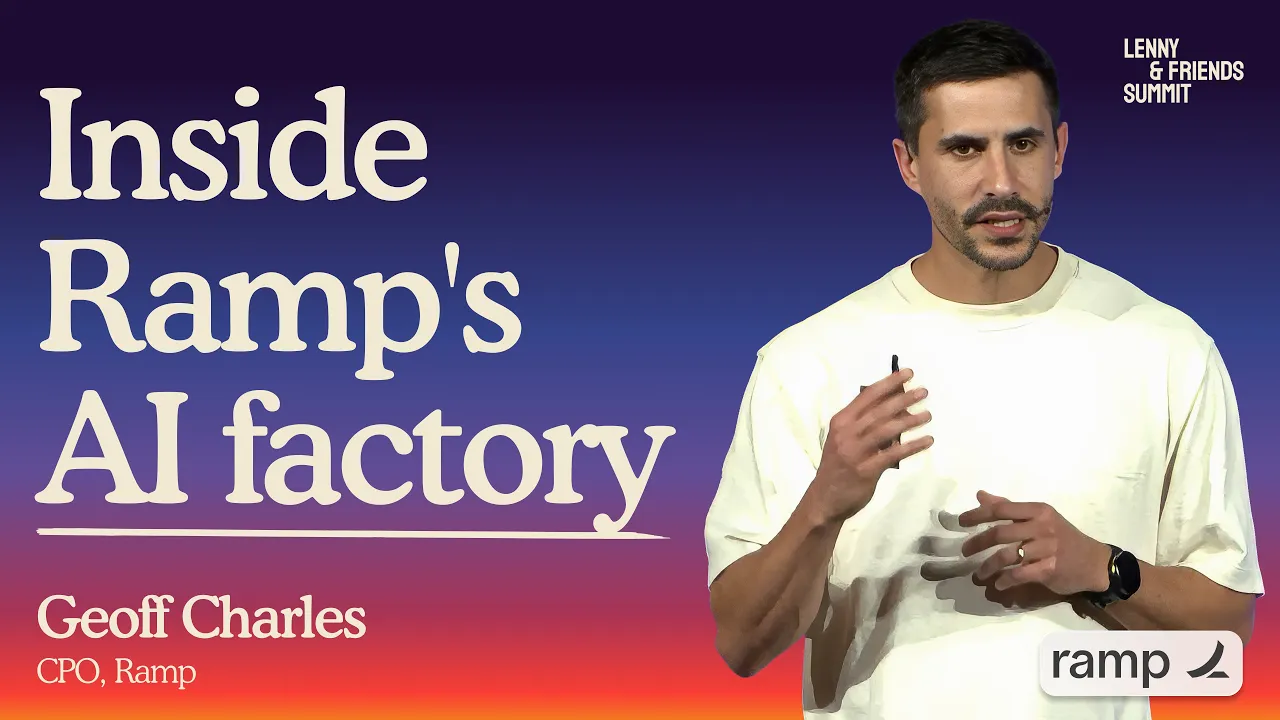 What product looks like when coding is solved | Geoff Charles (Ramp CPO) — Lenny's Podcast