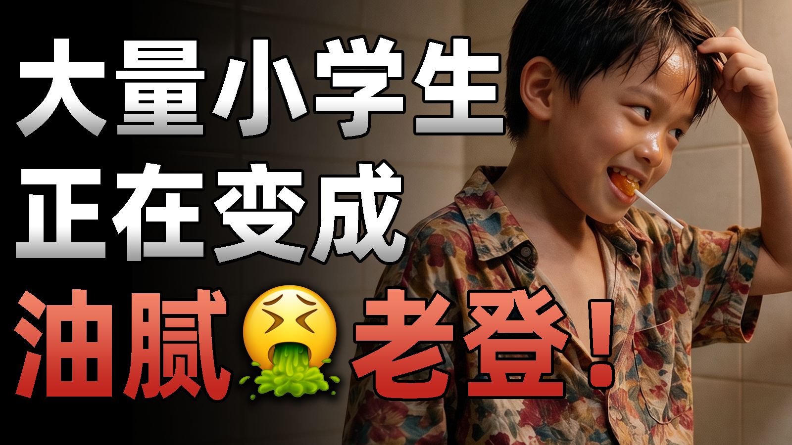 这个小学生用烂梗骂人，惹怒7.8万人，满嘴烂梗的小学生，本质上就是油腻老登! — 王小七Fire