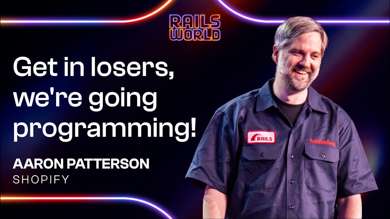 Rails World 2026 Closing Keynote - Aaron Patterson — Ruby on Rails
