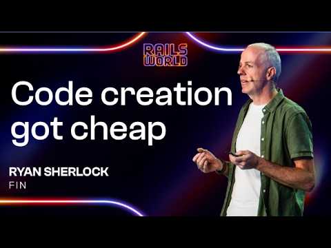 Shipping is your heartbeat: Rails in the agentic era - Ryan Sherlock — Ruby on Rails