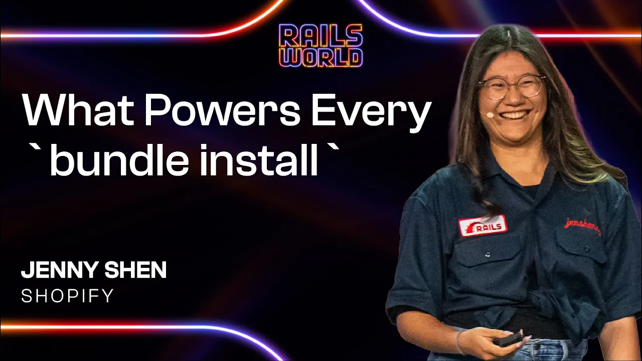 The RubyGems Compact Index: What Powers Every `bundle install` - Jenny Shen — Ruby on Rails