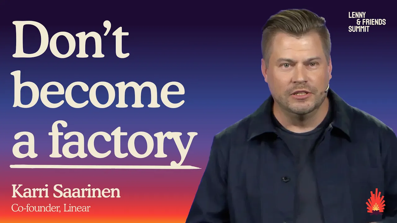 Context is now the product: Product leadership when software can build itself | Karri Saarinen — Lenny's Podcast