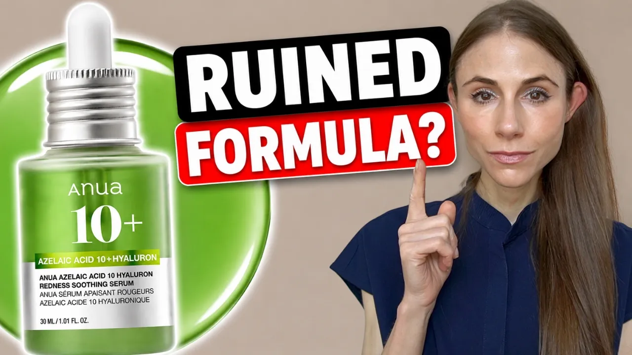 Anua Azelaic Acid REFORMULATED? Controversy Explained | Derm Q&A — Dr Dray