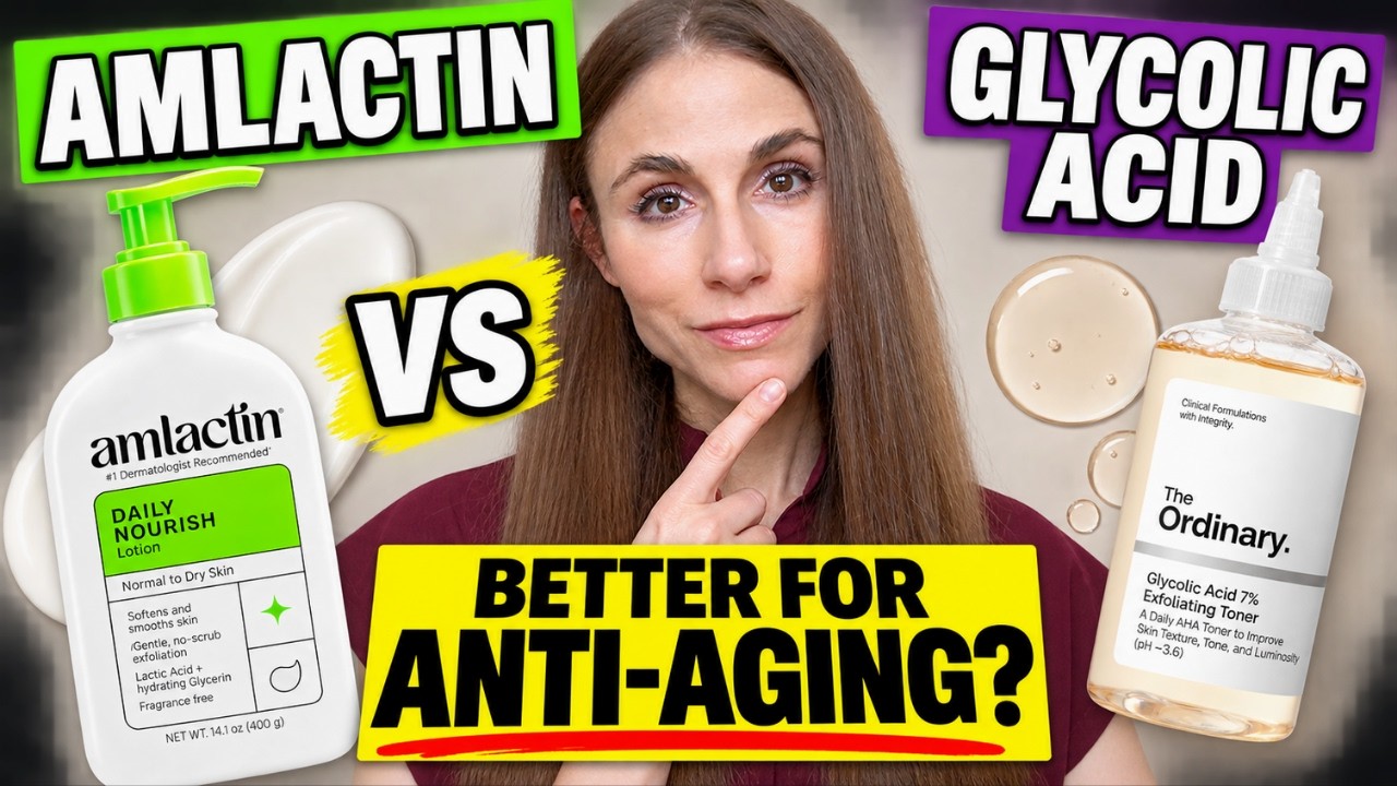 Amlactin vs. Glycolic Acid: Which Is Better for Anti-Aging? — Dr Dray