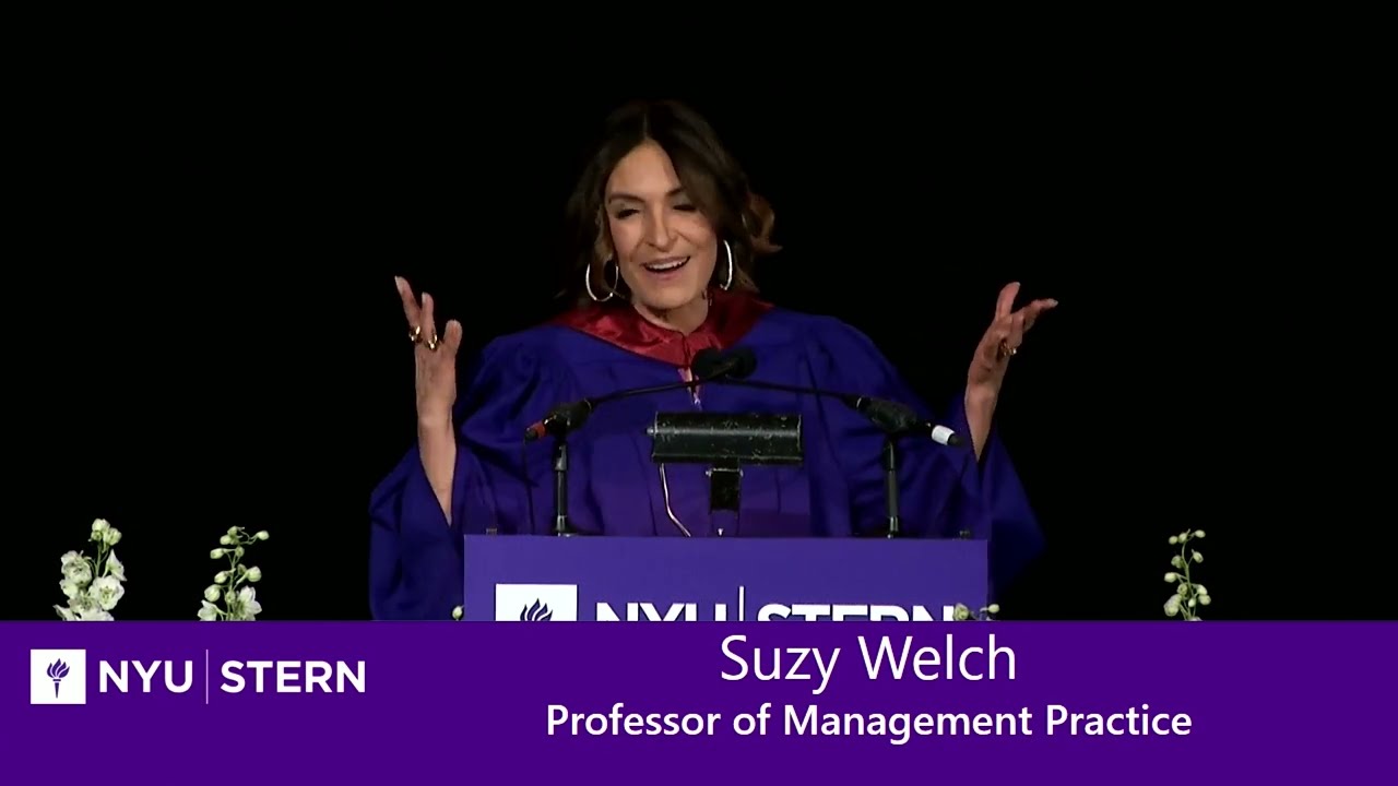 Professor of Management Practice Suzy Welch | NYU Stern MBA and PhD Convocation, Class of 2024 — NYU Stern