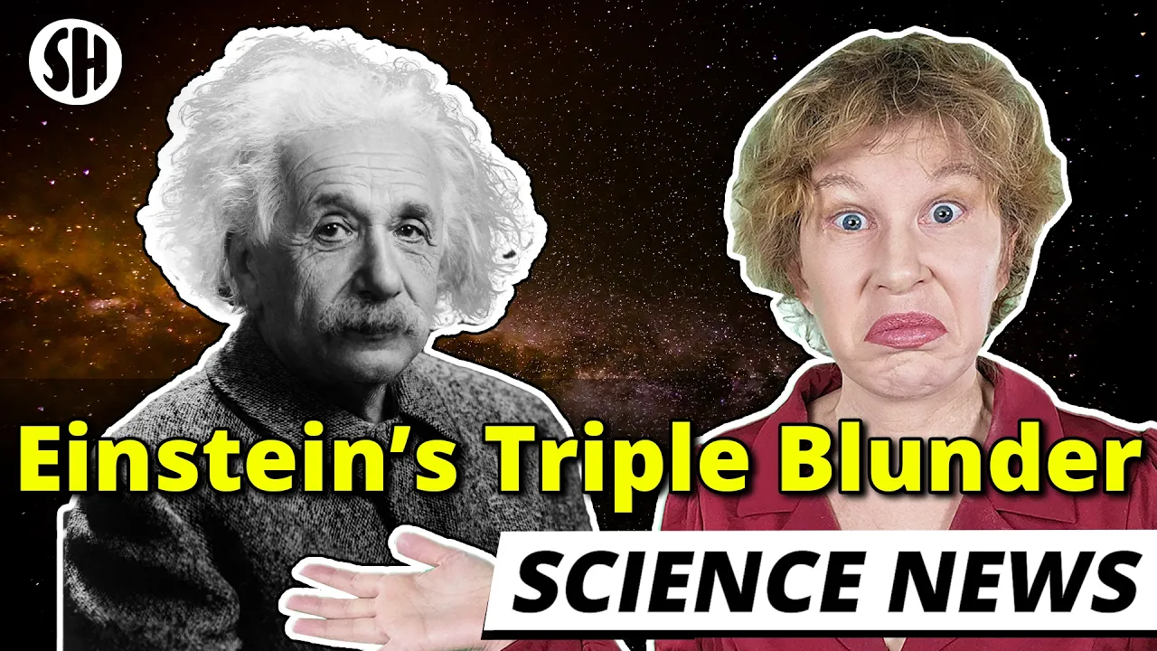 Einstein’s Biggest Blunder Might Have Been Even Bigger! — Sabine Hossenfelder