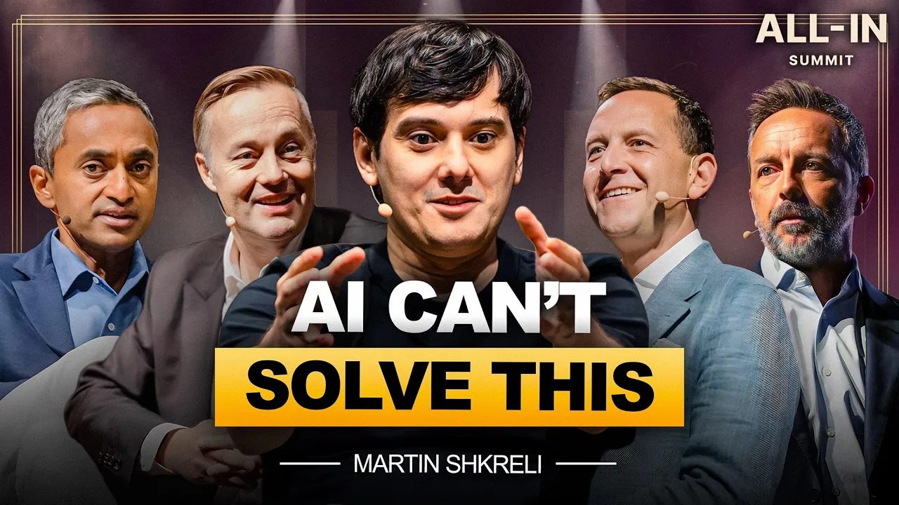 Martin Shkreli: Big Pharma's Blind Spot, Betting Against Quantum & What Prison Taught Him — All-In Podcast