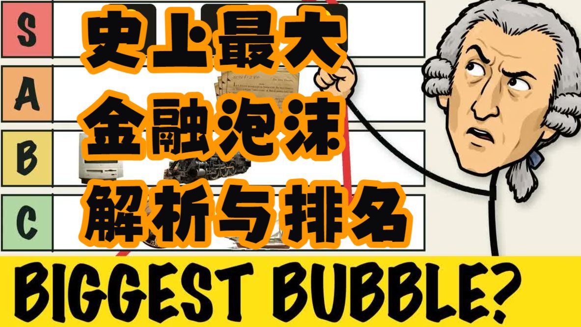 【Adam's Axiom】史上最大金融泡沫解析与排名 — 浑水摸鱼清源