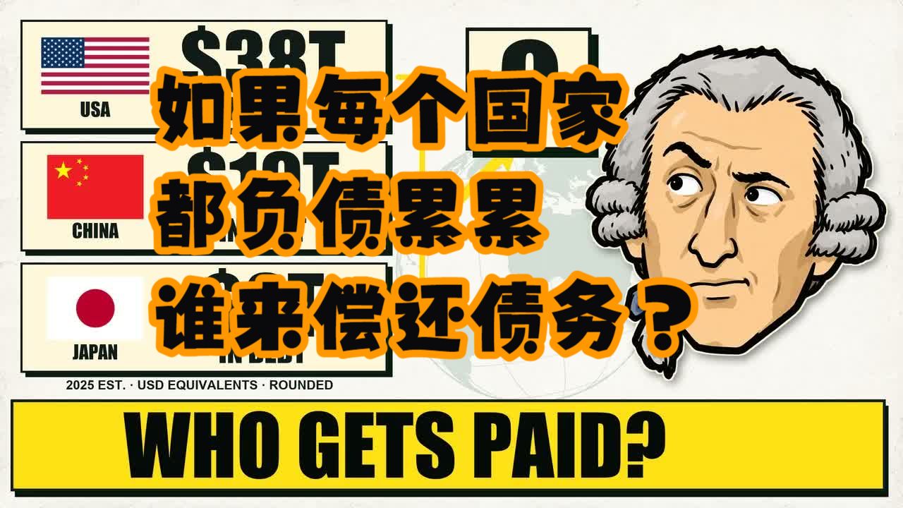 【Adam's Axiom】如果每个国家都负债累累……谁来偿还债务？ — 浑水摸鱼清源
