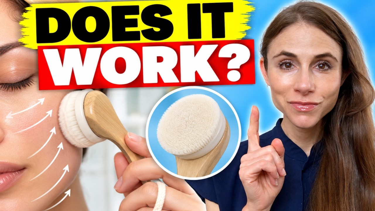 Do Lymphatic Face Brushes Actually Work? Dermatologist Q&A — Dr Dray