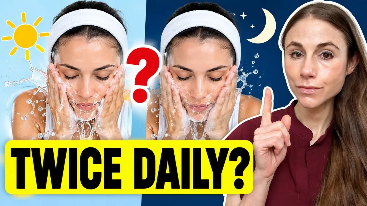 Do You Really Need to Wash Your Face Twice a Day? — Dr Dray