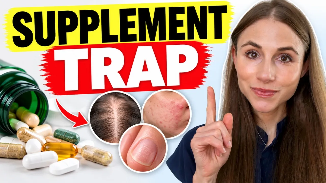Dietary Supplements Causing Hair Loss & Acne? A Dermatologist Explains — Dr Dray