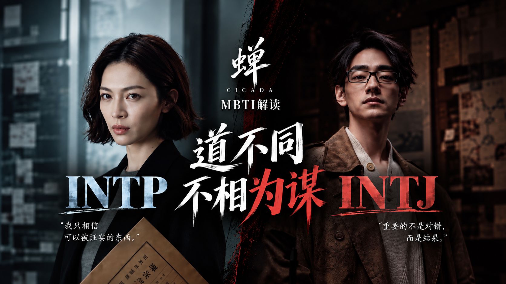 《蝉》MBTI解读：INTP x INTJ 注定冲突 — 失眠的树sleepless