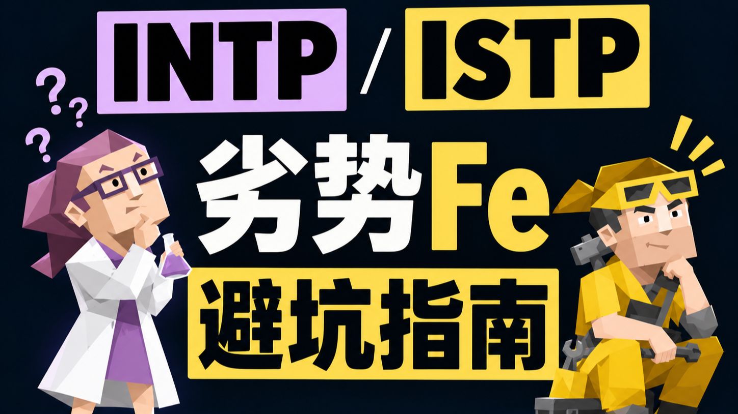 INTP/ISTP劣势Fe：越理性的人，越容易在感情里犯傻 — 失眠的树sleepless