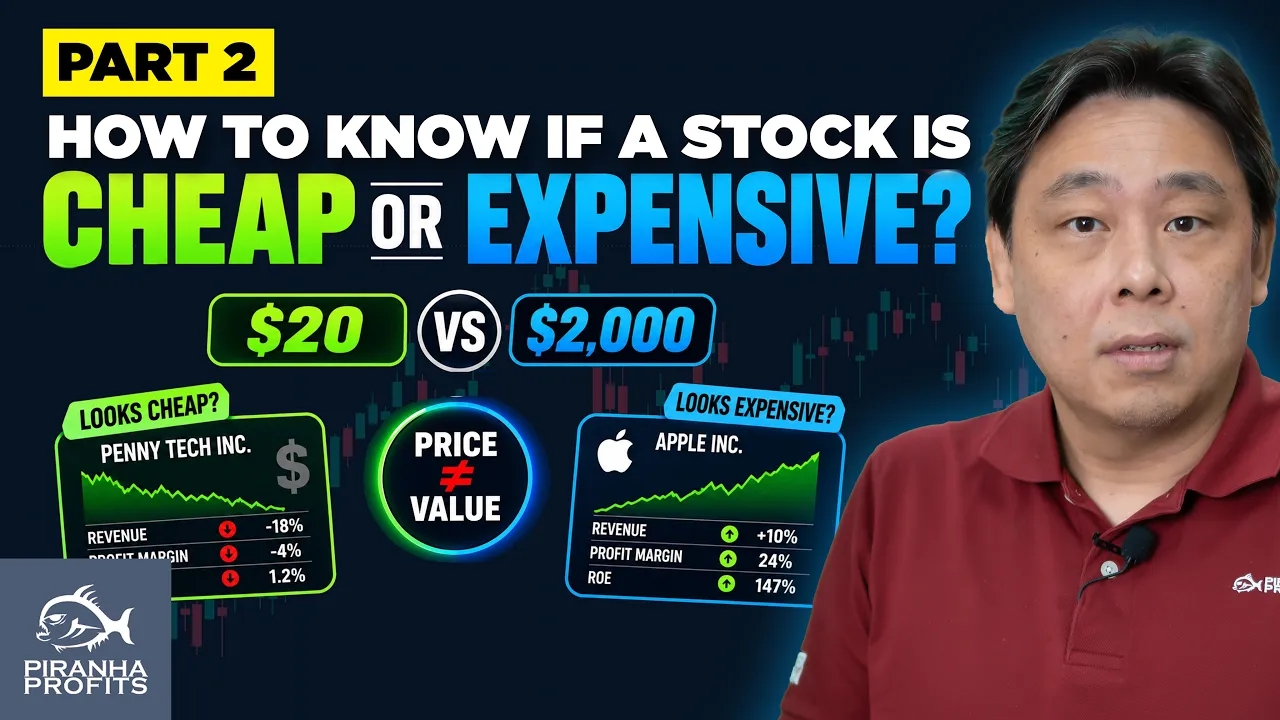 How to Know if a Stock is Cheap or Expensive? Part 2 of 2 — Adam Khoo