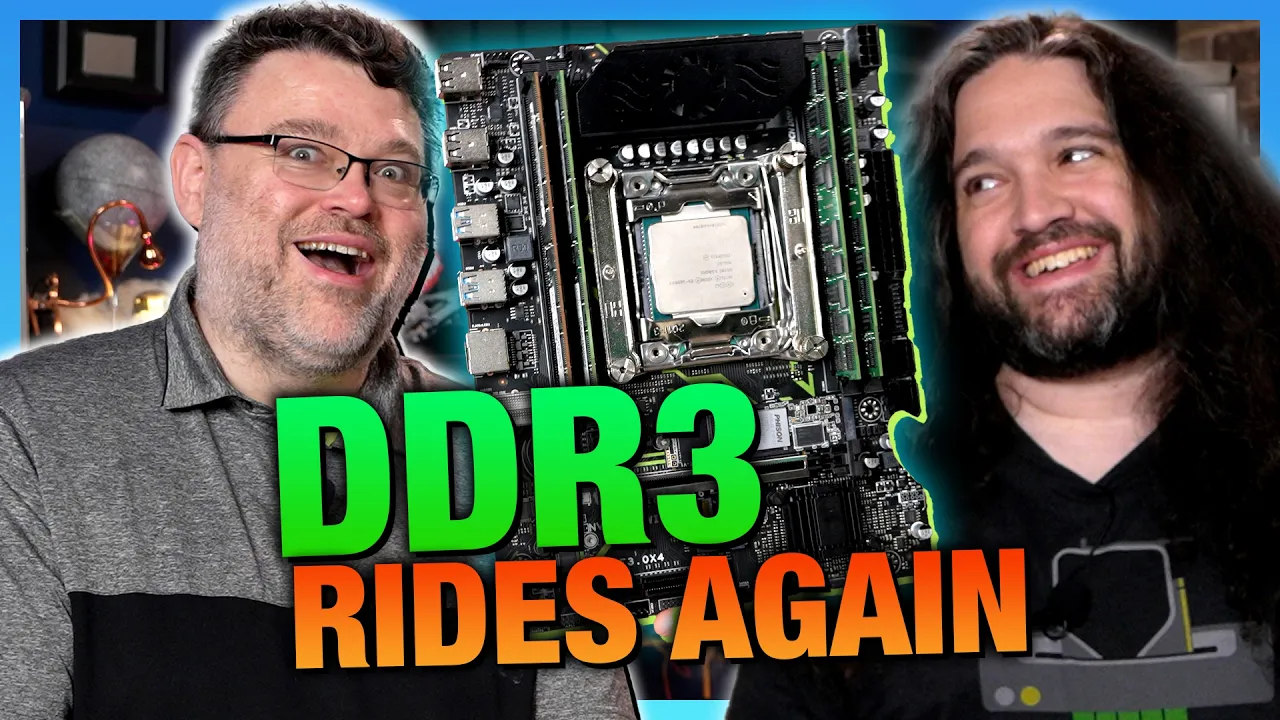 DDR3 Rides Again, ft. Wendell of Level1 Techs — Gamers Nexus
