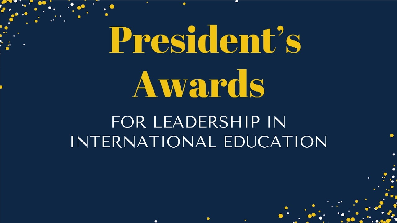 2026 President's Awards for Leadership in International Education — University of Michigan