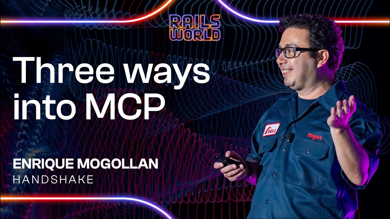 I Didn't Get MCP, So I Built My Way Through It - Enrique Mogollan — Ruby on Rails