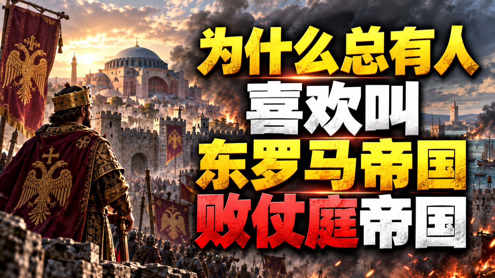 为什么总有人喜欢叫东罗马帝国败仗庭帝国？ — 我捞捞捞