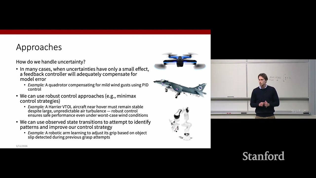 Stanford AA203 Optimal and Learning-Based Control | Spring 2026 | Lecture 13: Intro to Learning — Stanford Online