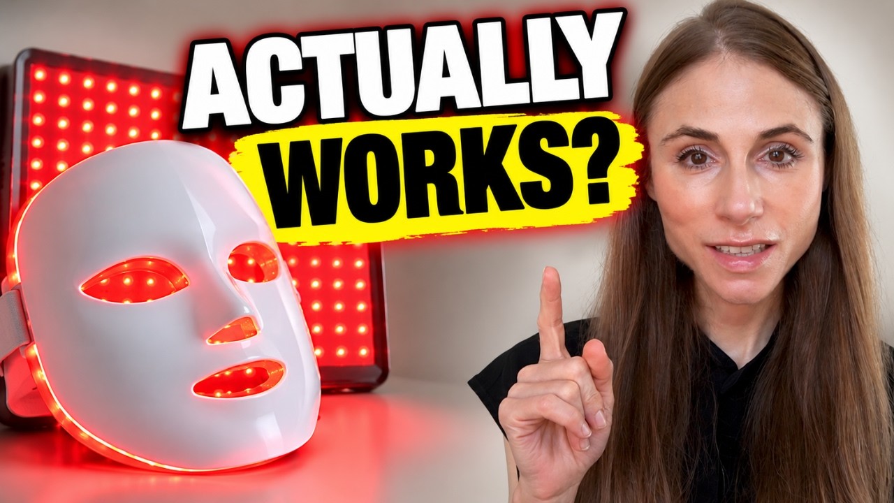 Does Red Light Therapy Really Work? | Dermatologist Explains — Dr Dray