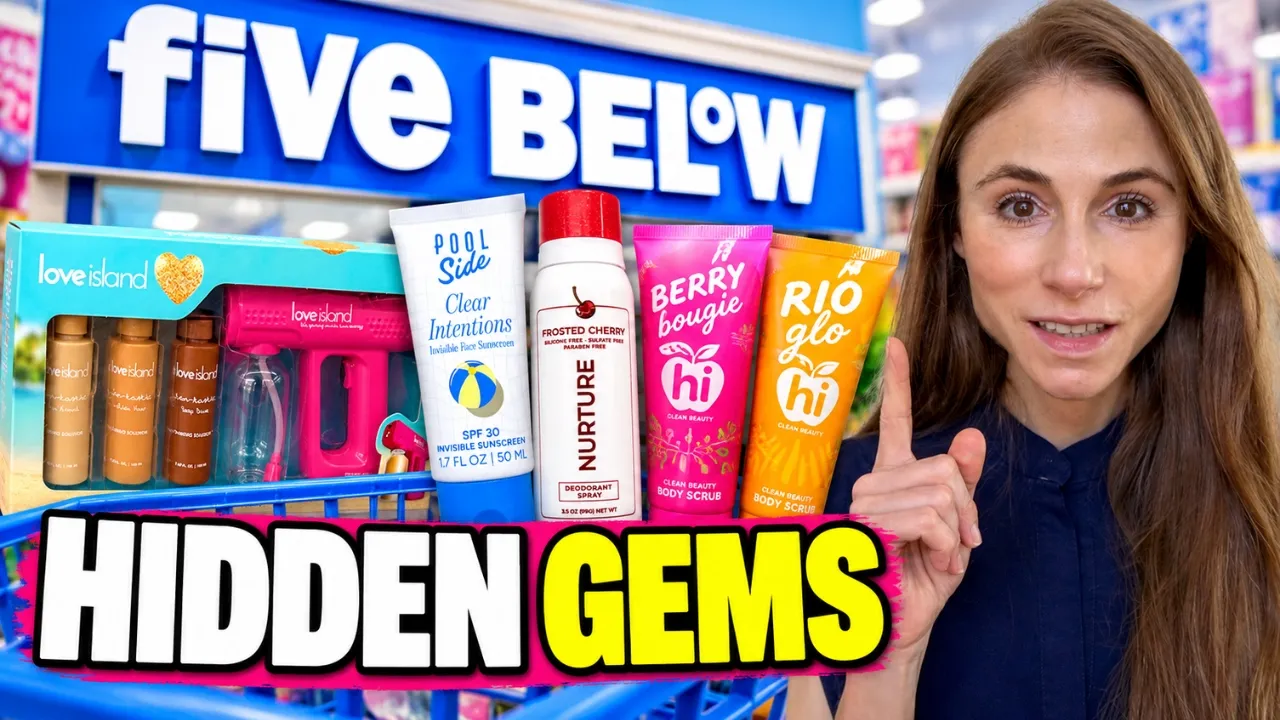 Dermatologist Shops Five Below Skincare! What’s Worth Buying? — Dr Dray