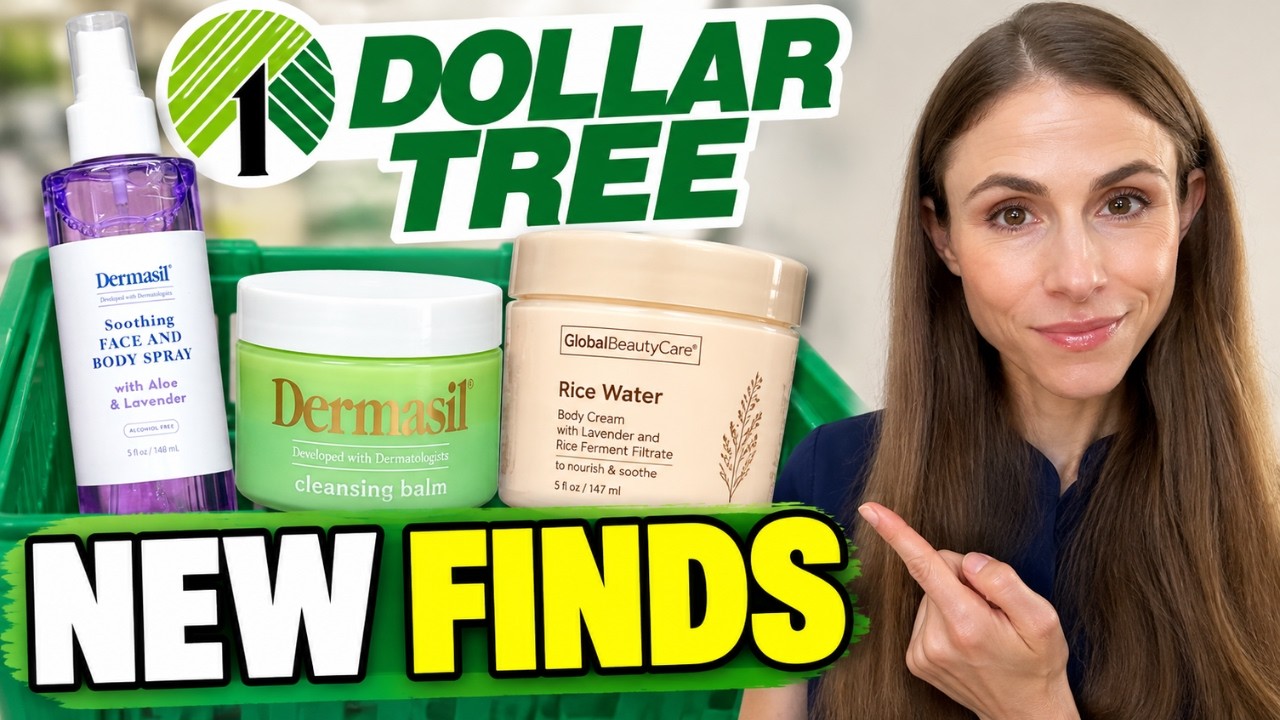 NEW Dollar Tree Skincare! Dermatologist Reviews the Latest Finds — Dr Dray