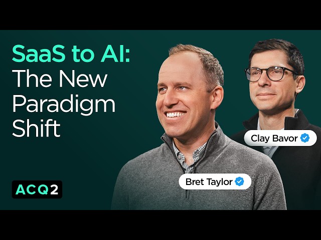 How is AI Different Than Other Technology Waves? (With Bret Taylor and Clay Bavor) [ACQ2] — Acquired