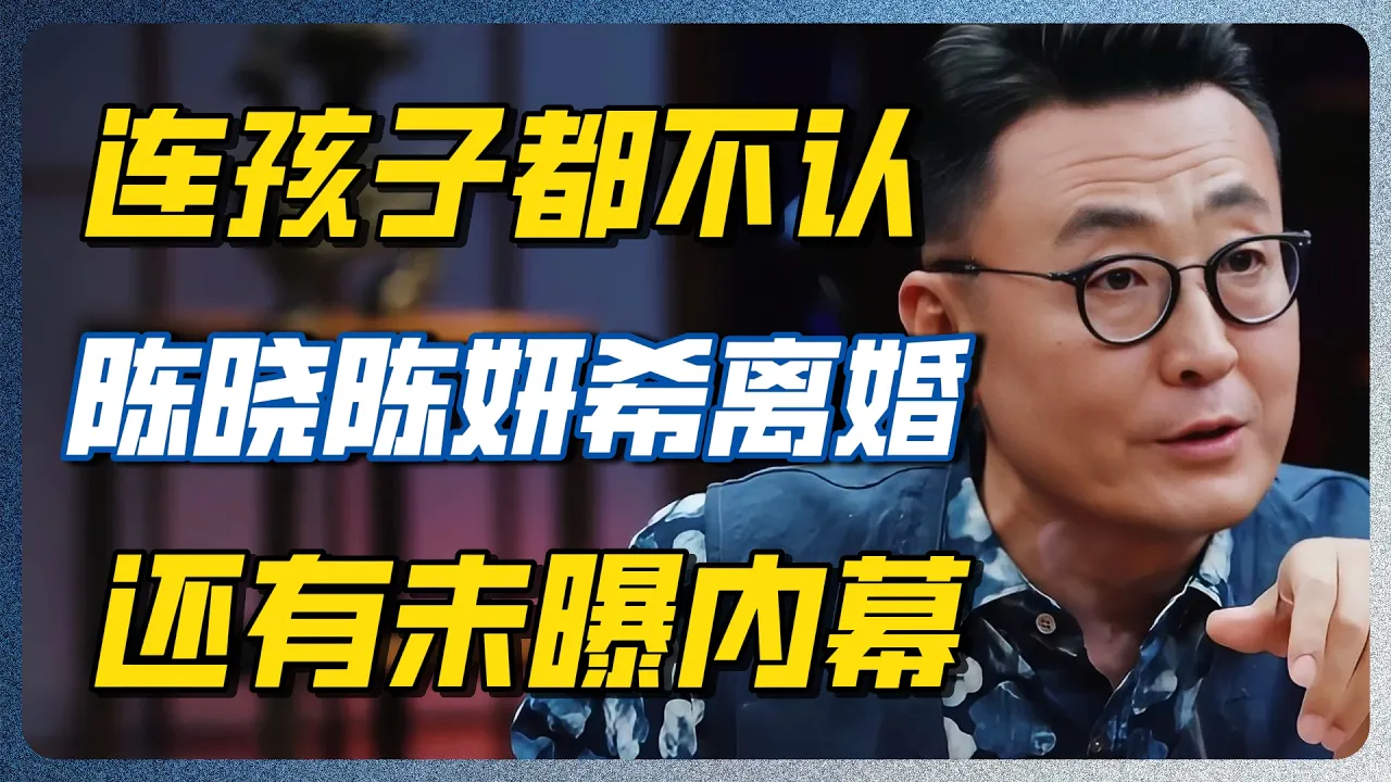 陈妍希与陈晓风波再起！离婚只是开始！最关键的“未爆弹”到底是什么？#陈妍希 #陈晓 #婚姻 #娱乐圈 #明星 #窦文涛 #圆桌派 — 纪实万象
