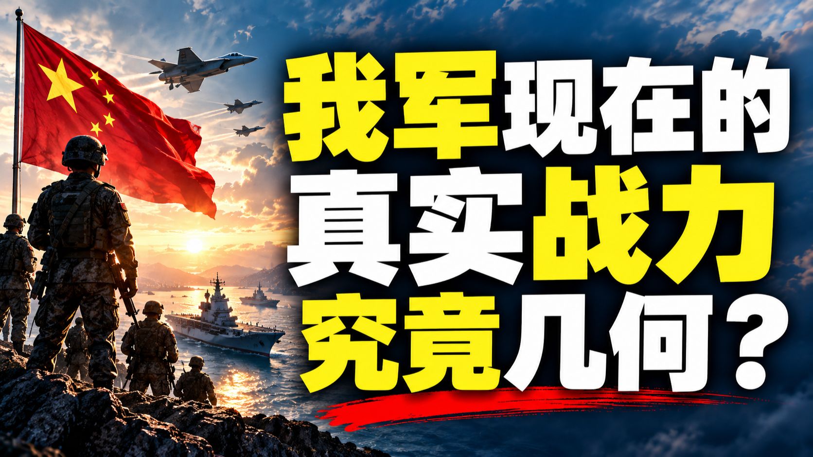 我军现在的真实战力究竟几何？ — 我捞捞捞