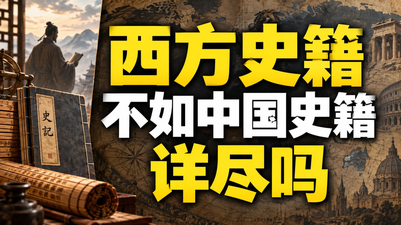 西方史籍不如中国史籍详尽吗？ — 我捞捞捞
