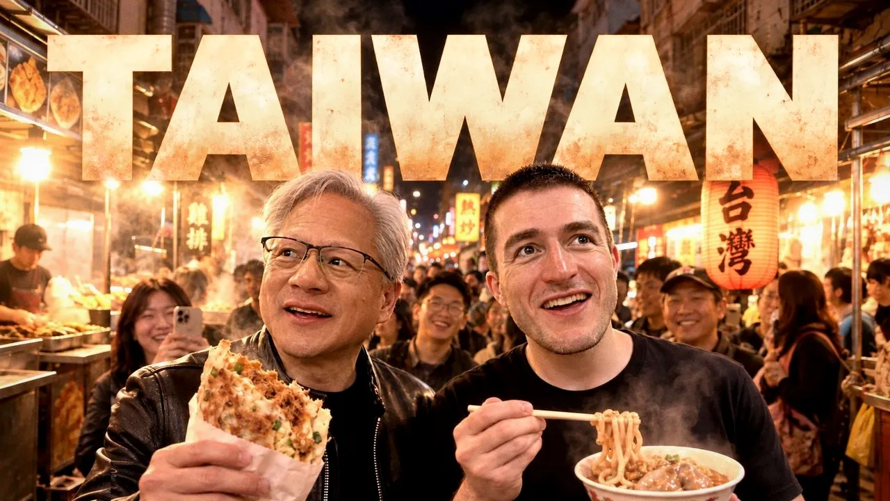 Visiting Taiwan w/ Jensen Huang | Lex Fridman — Lex Fridman