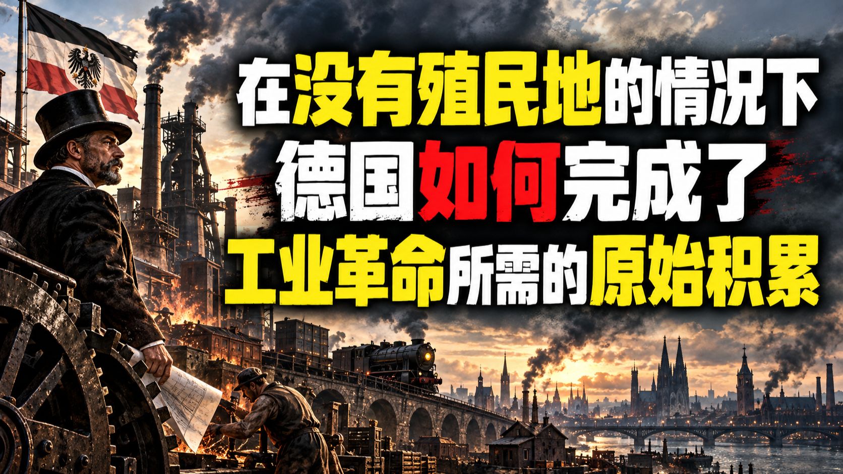 在没有殖民地的情况下，德国如何完成了工业革命所需的原始积累？ — 我捞捞捞