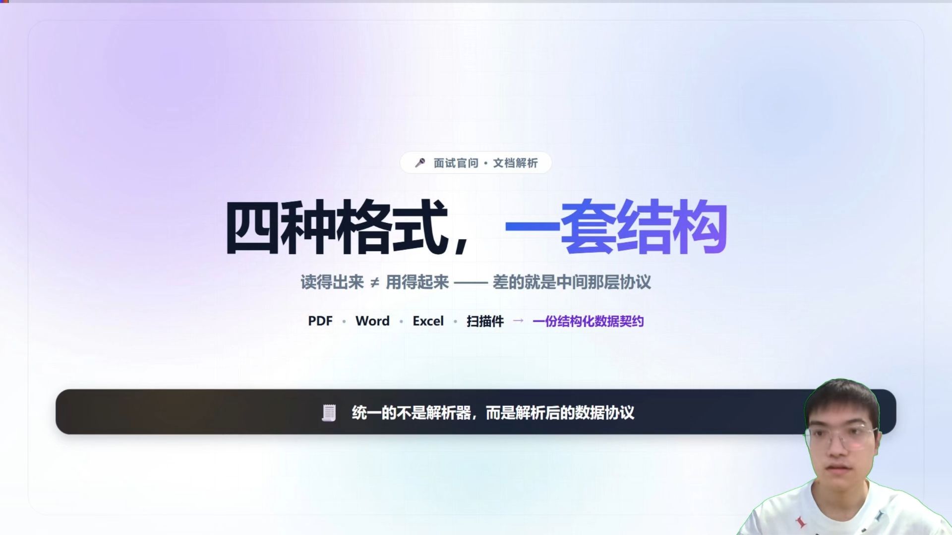企业文档有 PDF、Word、Excel，还有扫描件，解析链路怎么统一？ — AI大模型-阿水
