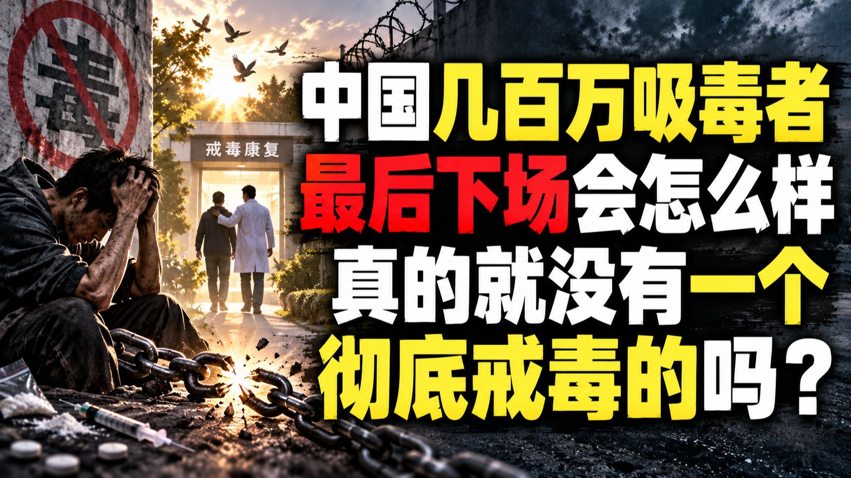 中国几百万吸毒者最后下场会怎么样，真的就没有一个彻底戒毒的吗？ — 我捞捞捞
