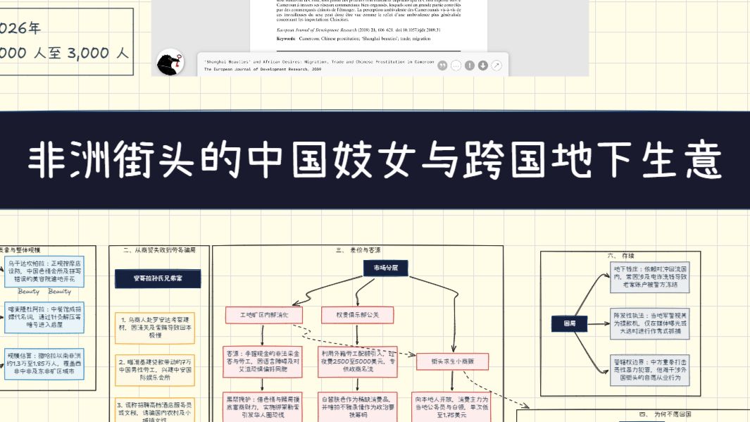 喀麦隆的“上海美人”单次性交易低至1.75美元，关于非洲的中国性工作者的一切，一些需要被忽略的群体。 — 捭阖哗_穷鬼主义