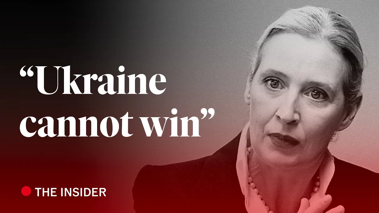 Germany is “wrong” to finance Ukraine war: Alice Weidel interview | The Economist — The Economist